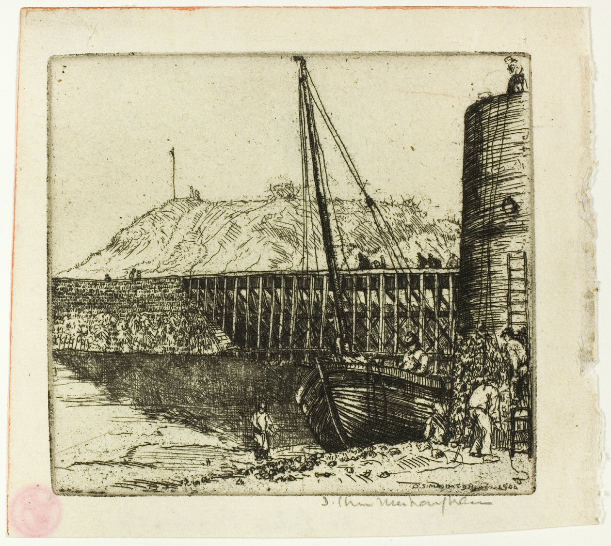 La Passerelle, Boulogne - Donald Shaw MacLaughlan