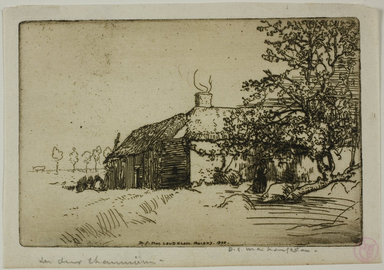 Les Deux Chaumières - Donald Shaw MacLaughlan