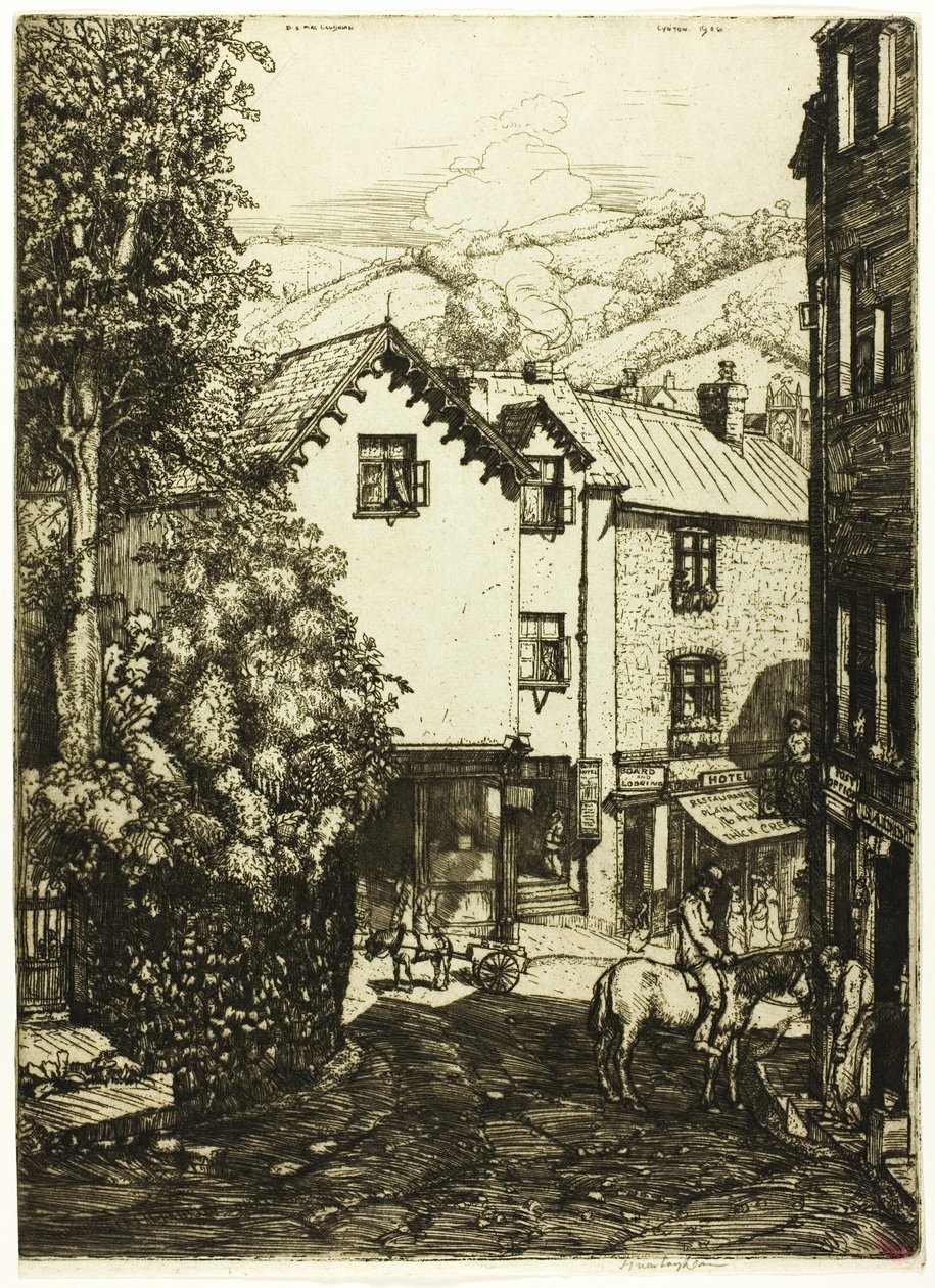 Lynton, Angleterre - Donald Shaw MacLaughlan