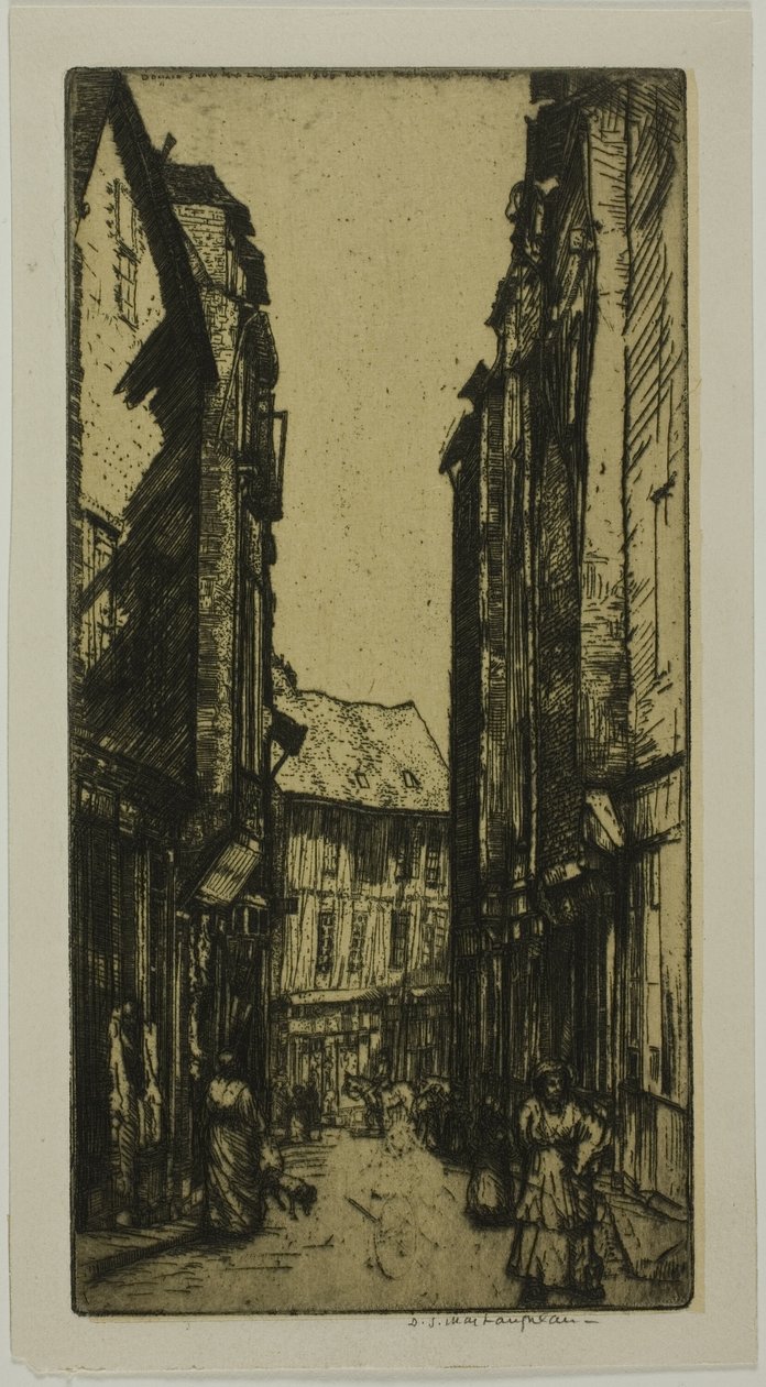 Rue des Halles, Vannes, Bretagne - Donald Shaw MacLaughlan