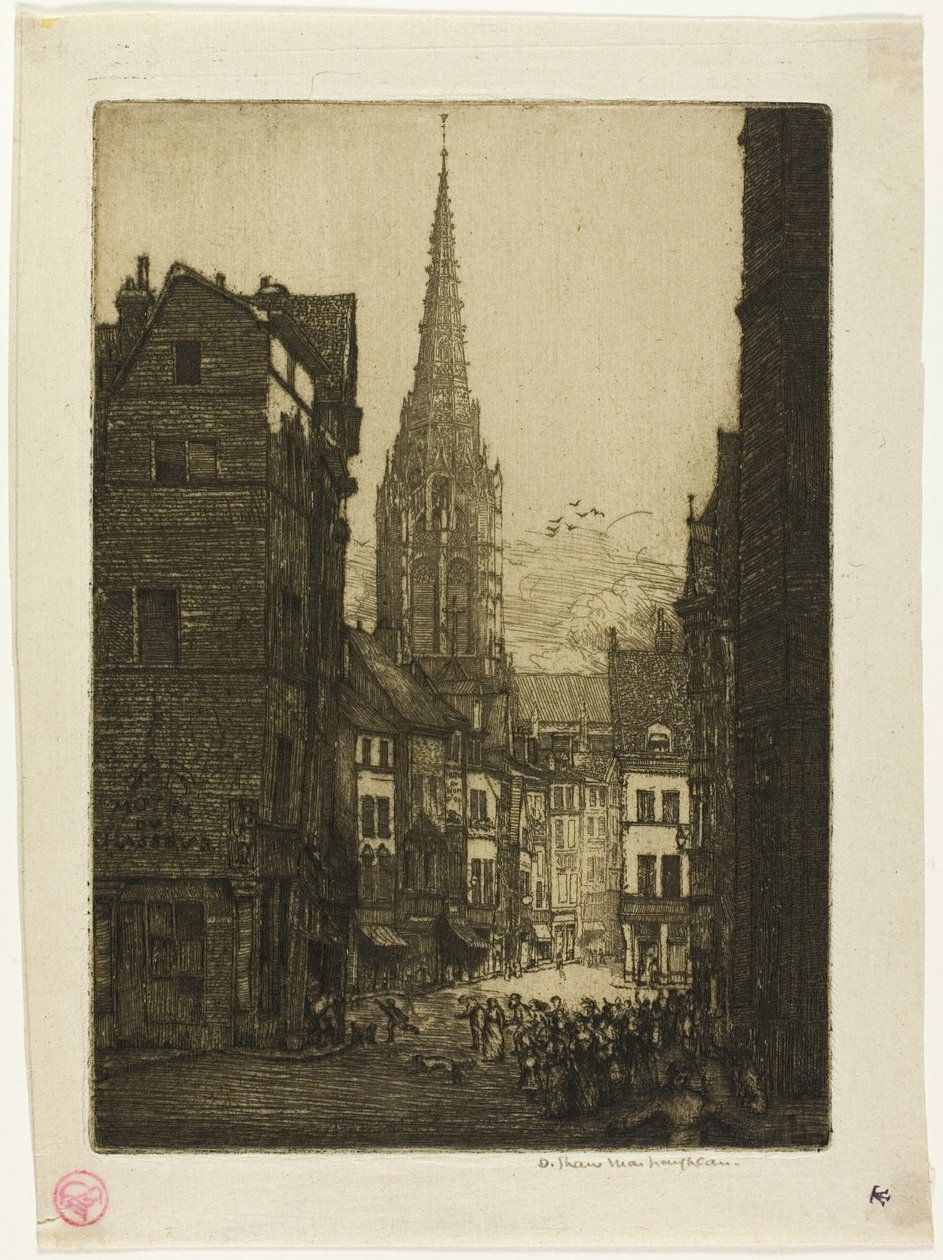 Rue du Chasseur, Rouen - Donald Shaw MacLaughlan