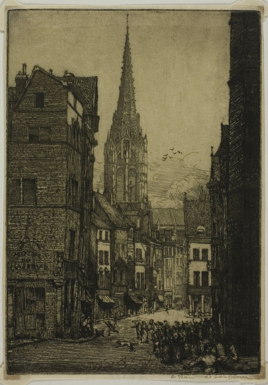 Rue du Chasseur, Rouen - Donald Shaw MacLaughlan