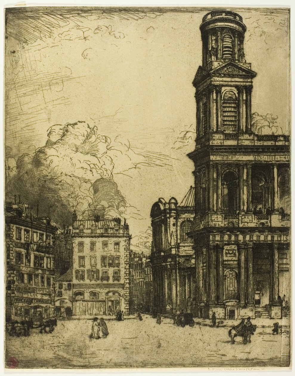 Saint Sulpice, Paris : La Grande Tour - Donald Shaw MacLaughlan