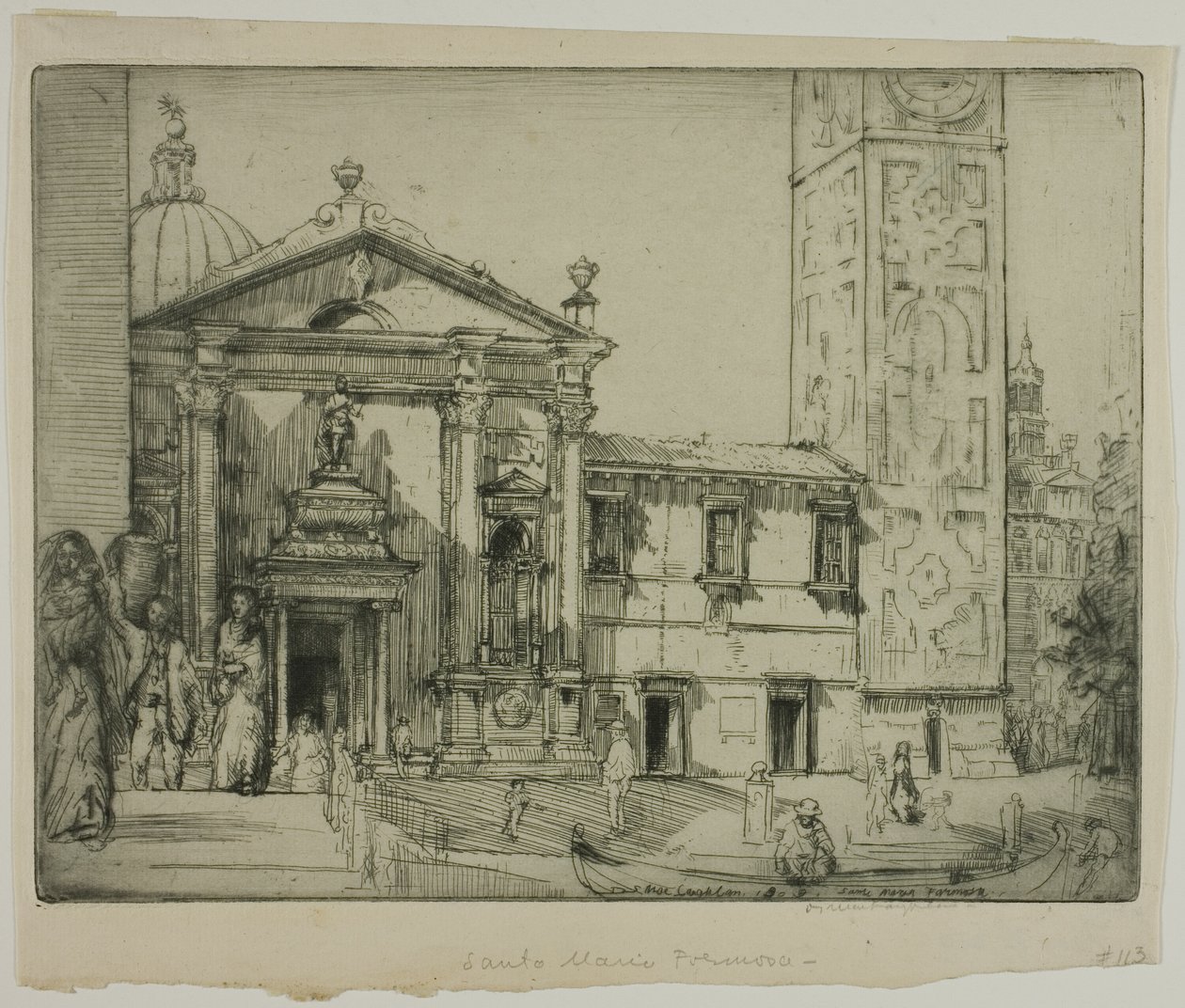 Santa Maria Formosa, Venise - Donald Shaw MacLaughlan