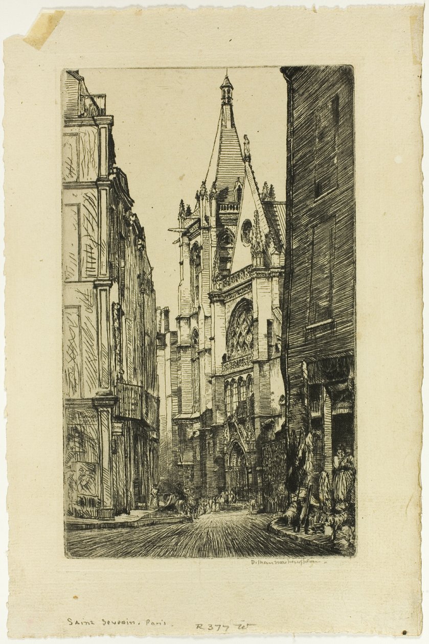 Saint-Séverin, Paris - Donald Shaw MacLaughlan