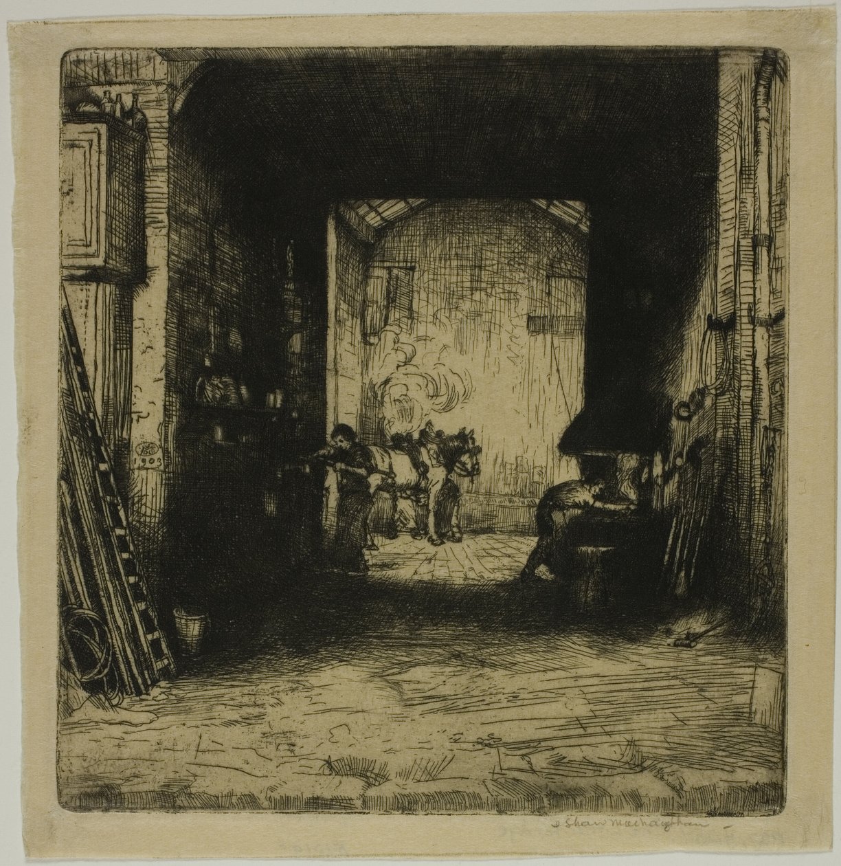 La petite forge - Donald Shaw MacLaughlan