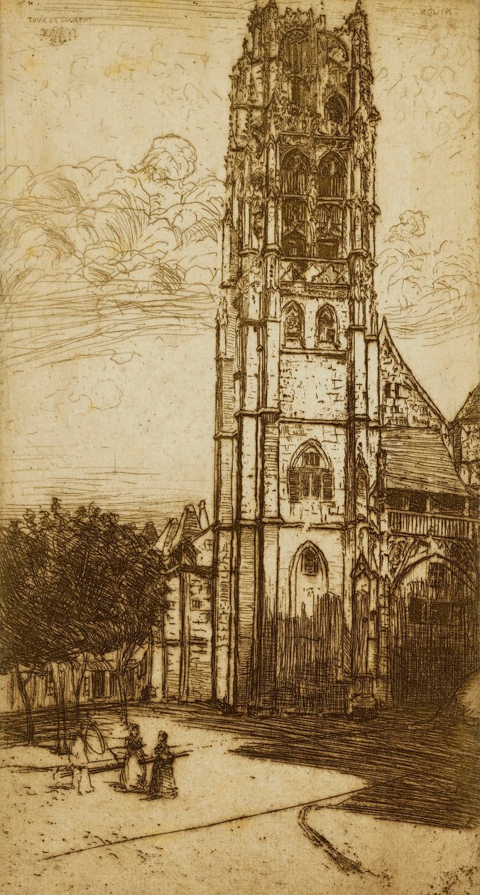 Tour St. Laurent, Rouen - Donald Shaw MacLaughlan