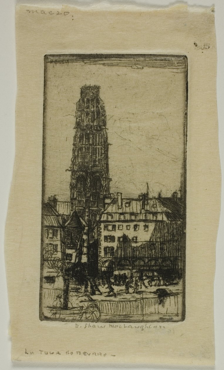 Tour de Beurre, Rouen - Donald Shaw MacLaughlan