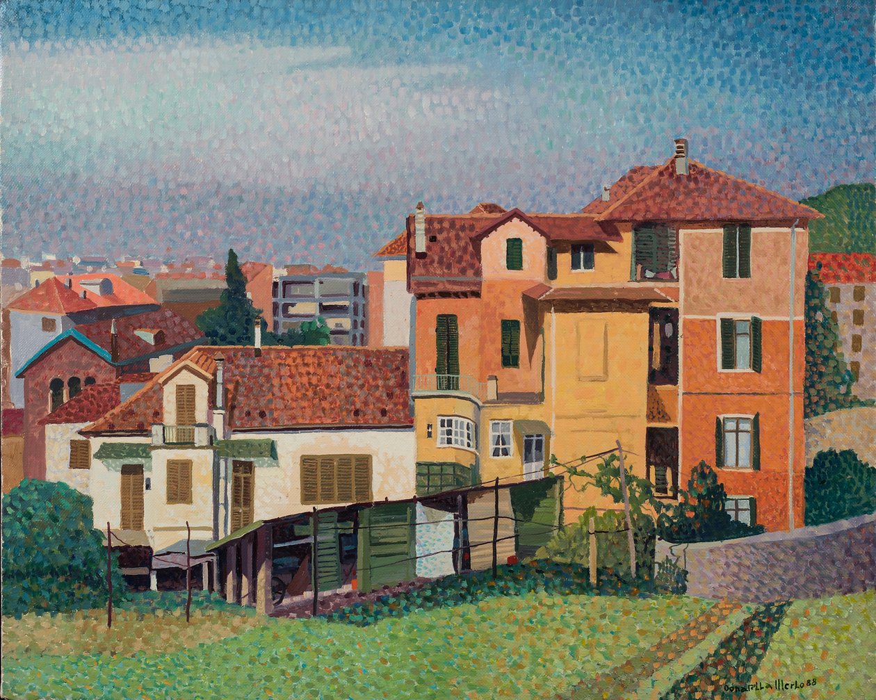 Maisons dans les collines - Donatella Merlo