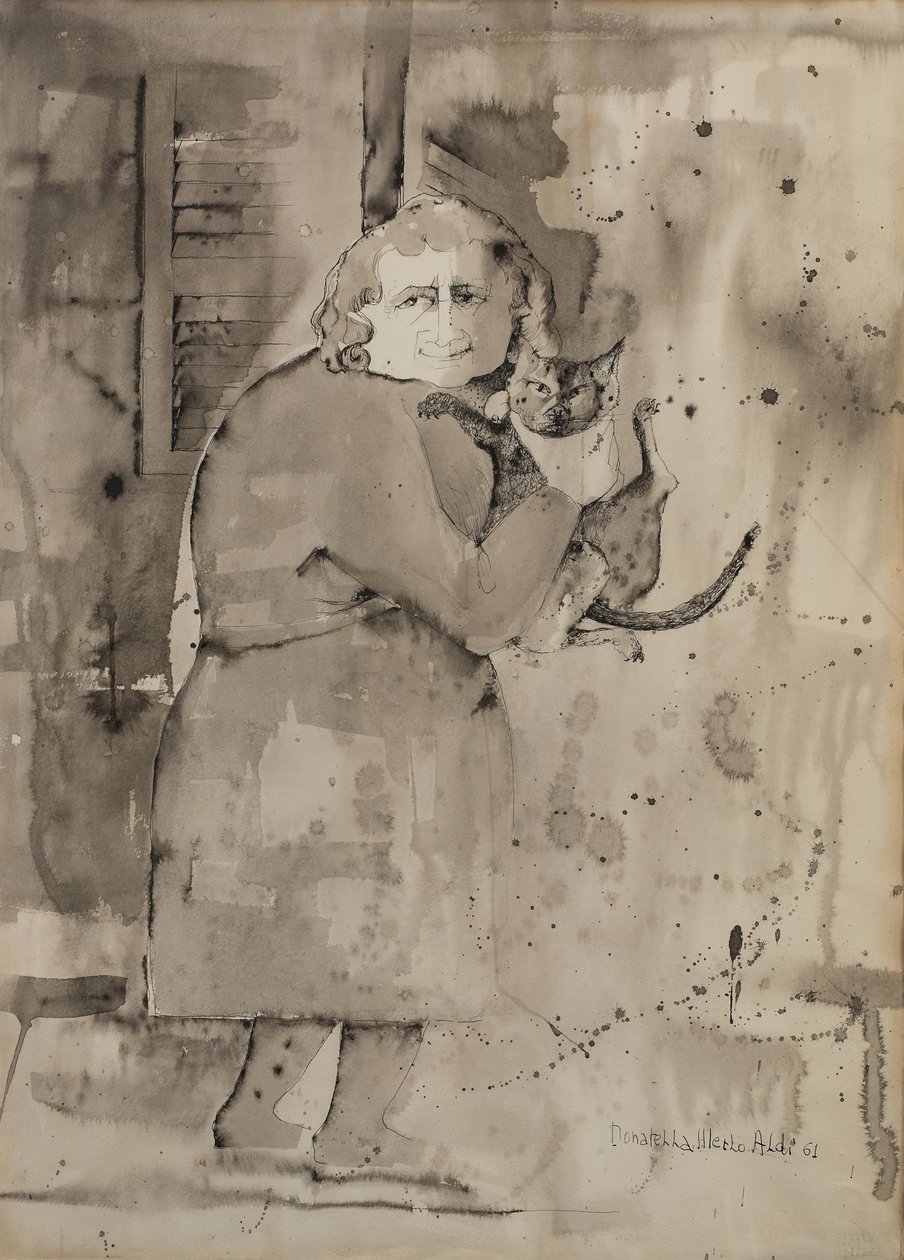 Avec le chat dans tes bras - Donatella Merlo