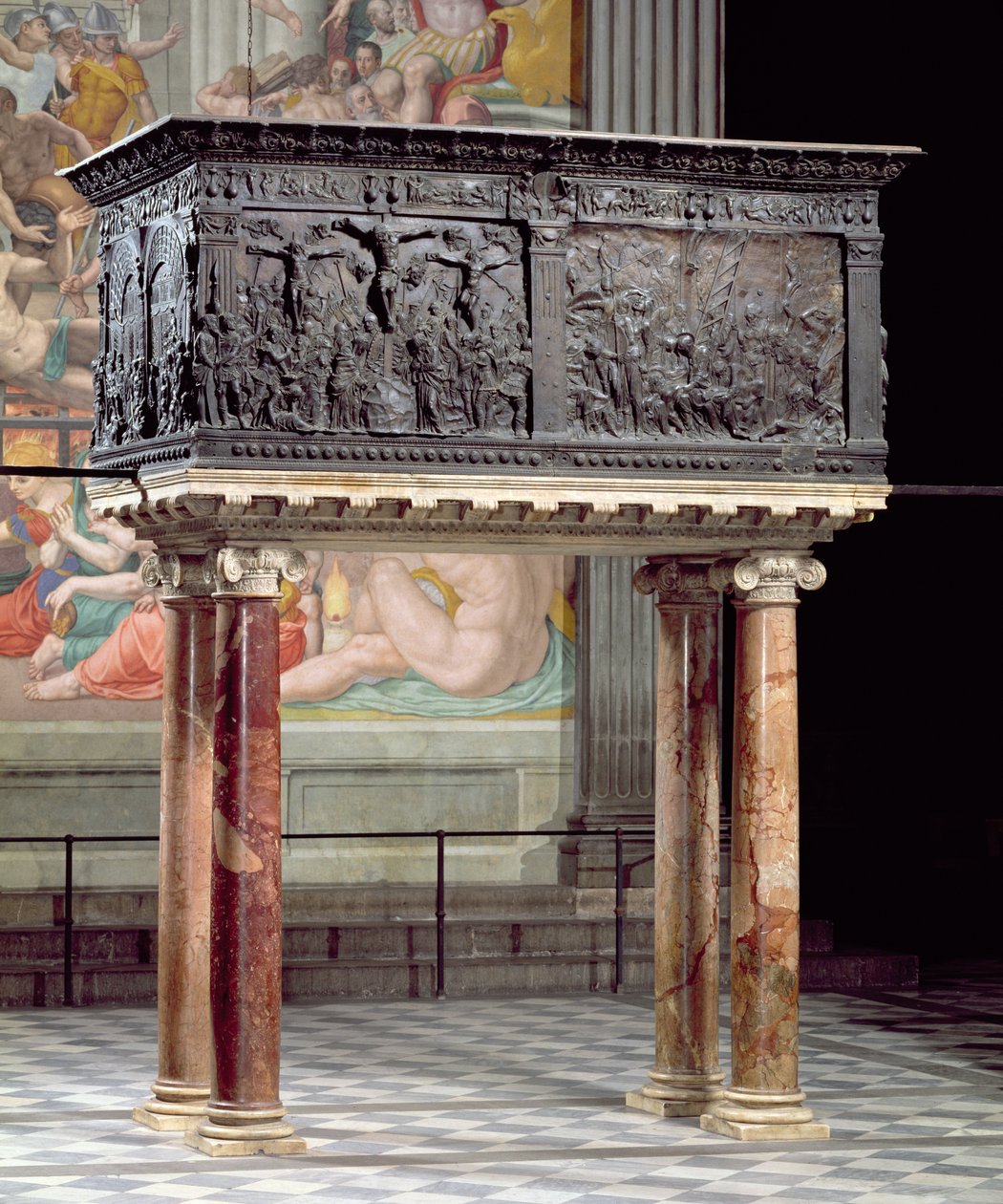 Chaire du côté sud de la nef, 1460 - Donatello
