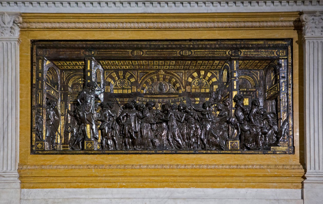 Bas-relief (bronze) - Donatello