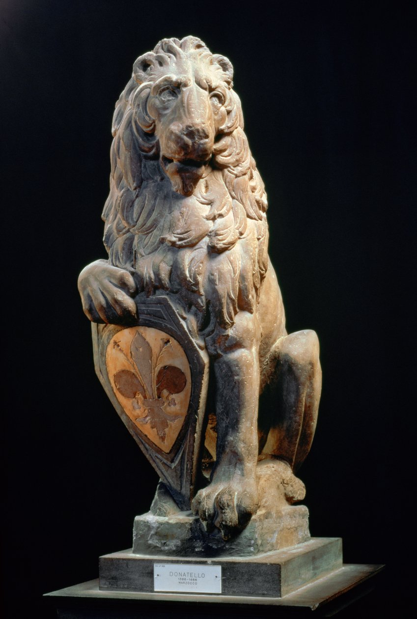 Lion héraldique, 1420 - Donatello