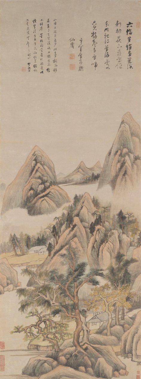 Réminiscence de la rivière Jian - Dong Qichang