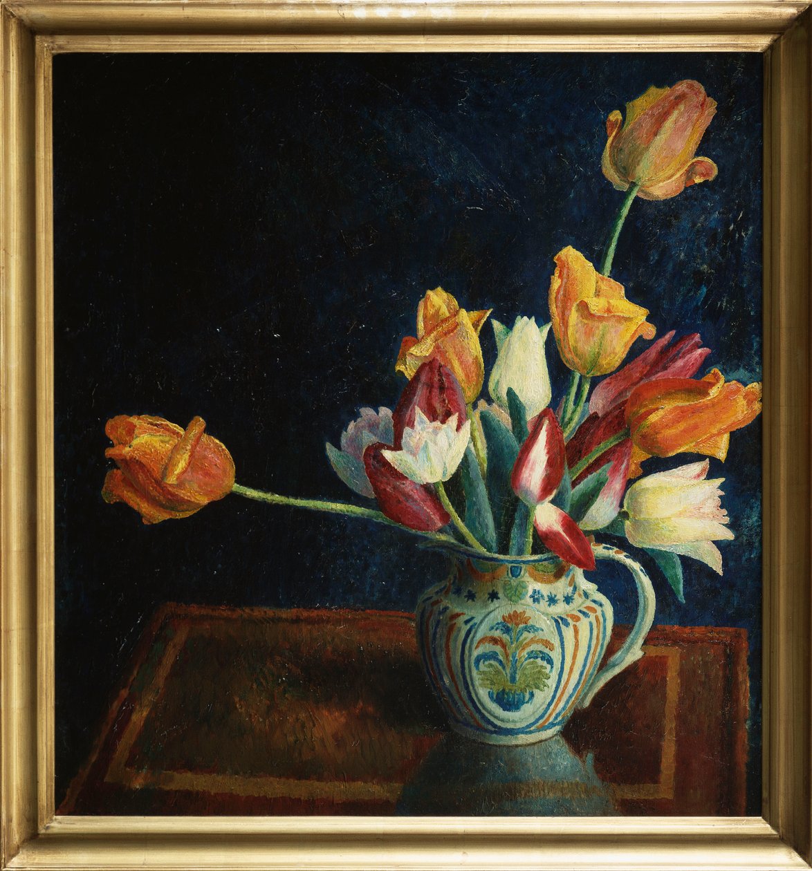 Tulipes dans un pichet de Staffordshire - Dora Carrington