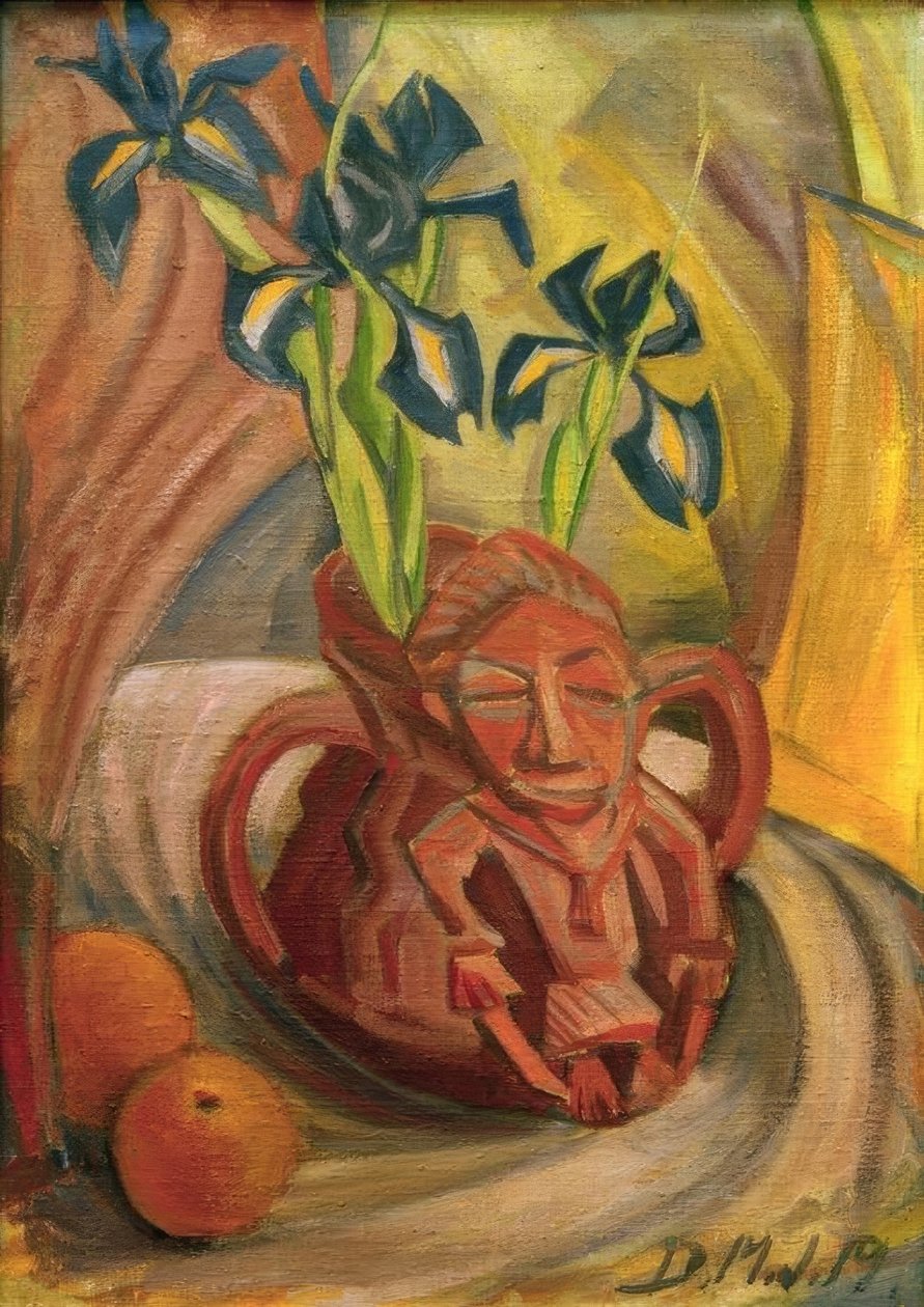 Iris et vase rituel - Dorothea Mätzel Johannsen