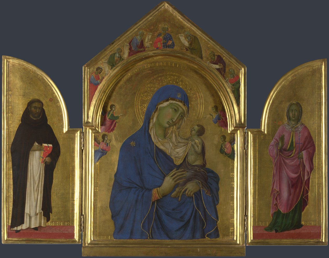 Triptyque de Londres de Duccio - Duccio di Buoninsegna