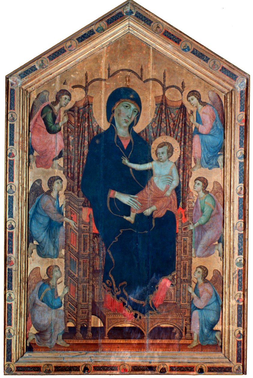 Madone et Enfant, Madone Rucellai - Duccio di Buoninsegna