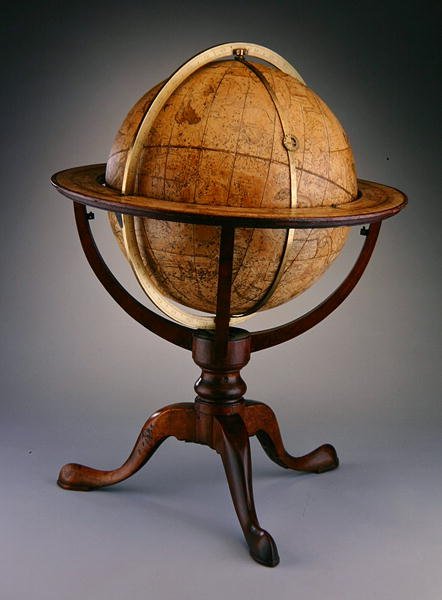 Globe céleste, Londres - Dudley Adams