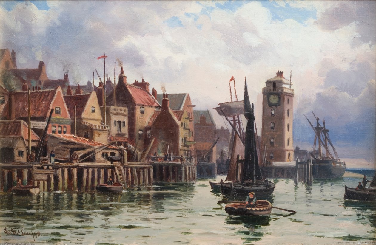 Un Coin de Vieux Shields, 1898 - Duncan F. McLea