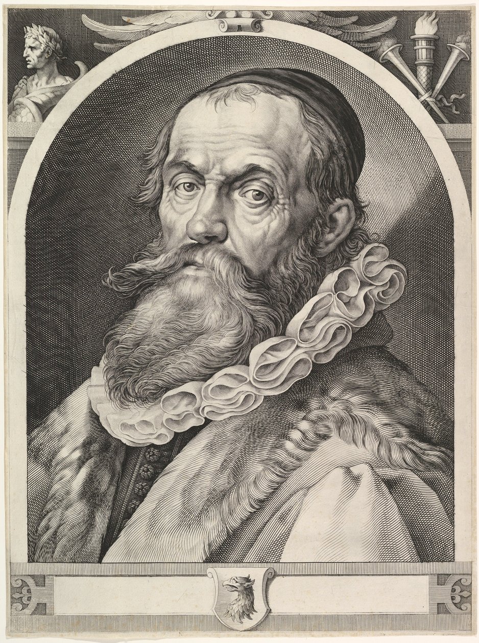 Portrait de Hendrick Goltzius, pub. 1617 - Dutch School