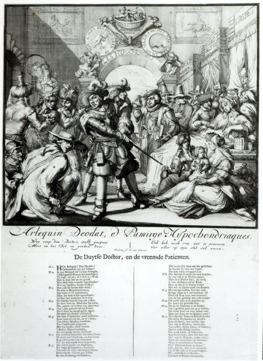 Le Bébé du Chauffe-lit, vers 1688 - Dutch School