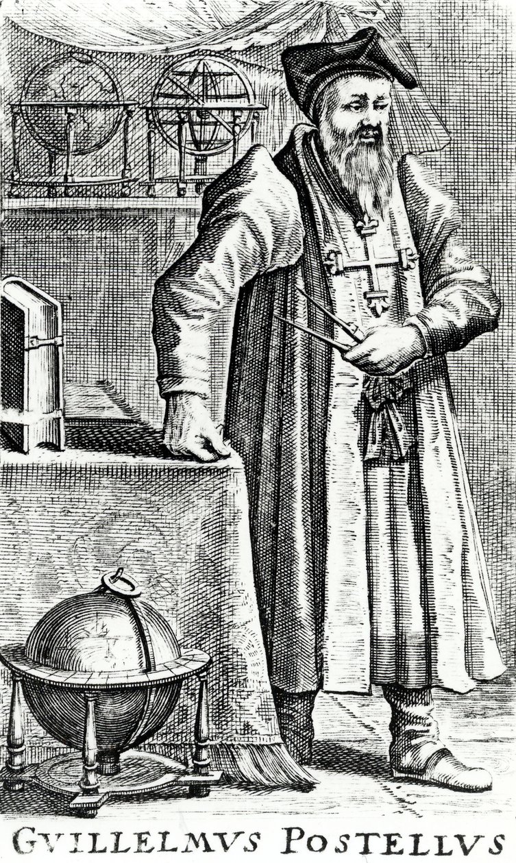Guillelmus Postellus, 17ème siècle - Dutch School