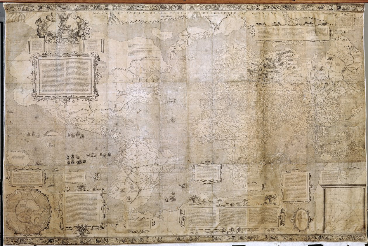 Carte du Monde - Dutch School