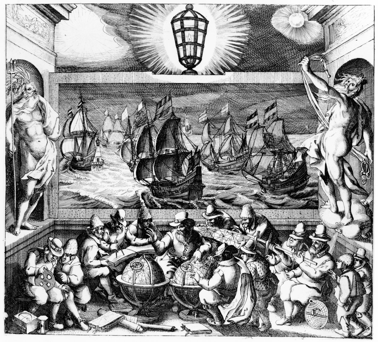 La Lumière de la Navigation, 1608 - Dutch School