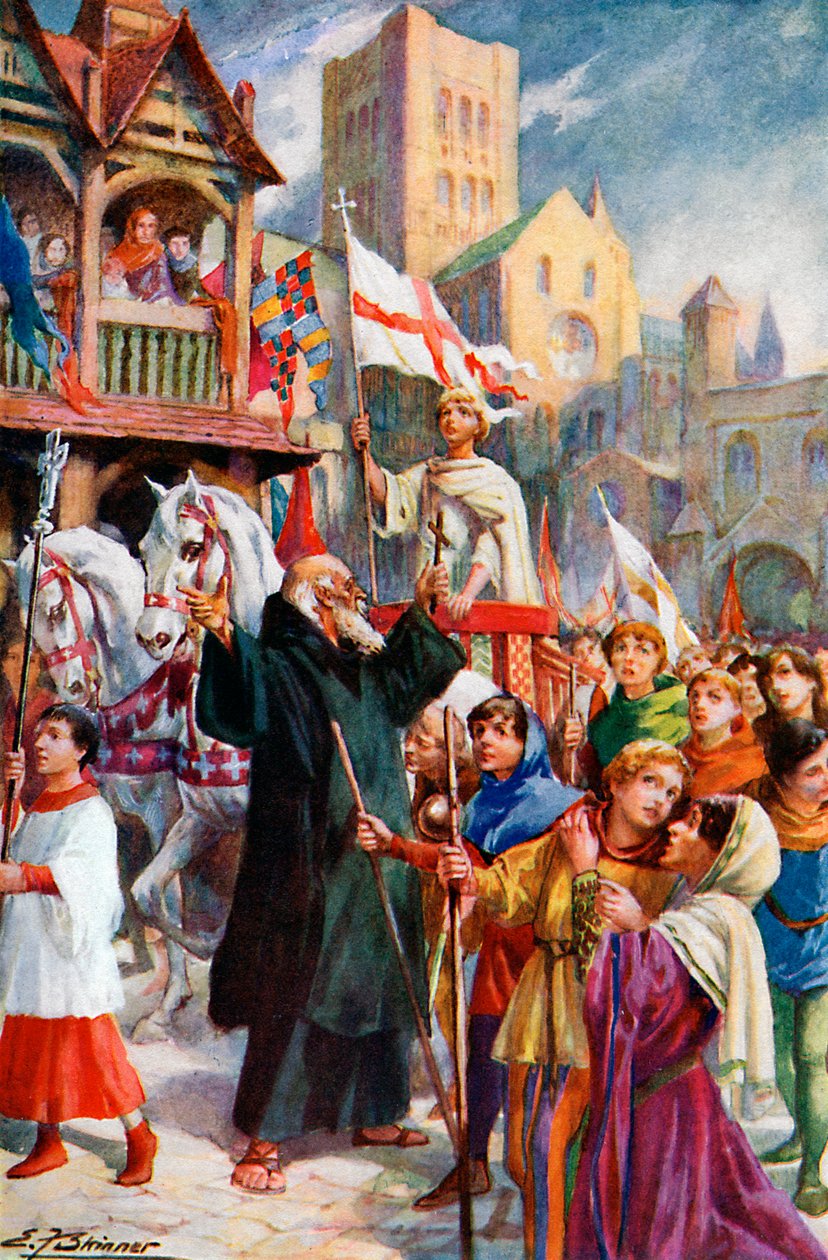 La croisade des enfants de 1212, vers 1920 - EF Skinner