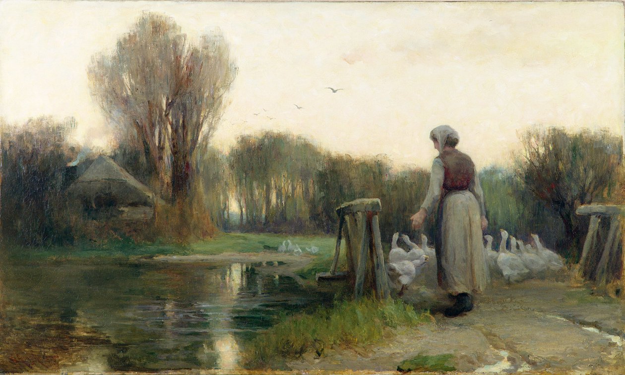 La fille aux oies - E. Aubrey Hunt