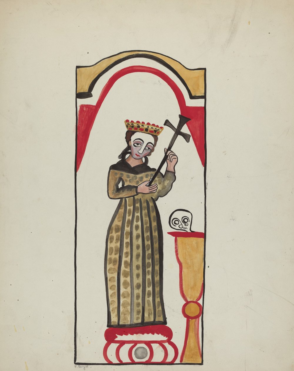 Retable-Sainte Rita - E. Boyd