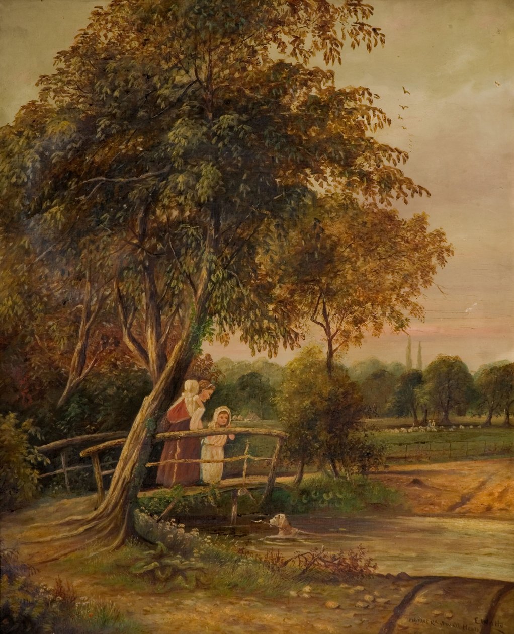 Ford de Hobmore Road, 1860-1900 - E Watts