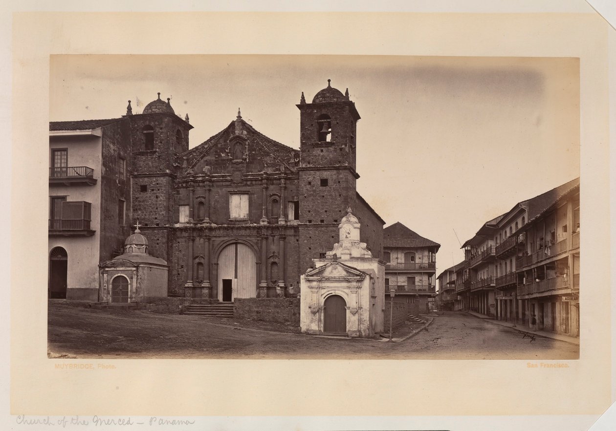 Église de la Merced, Panama - Eadweard Muybridge