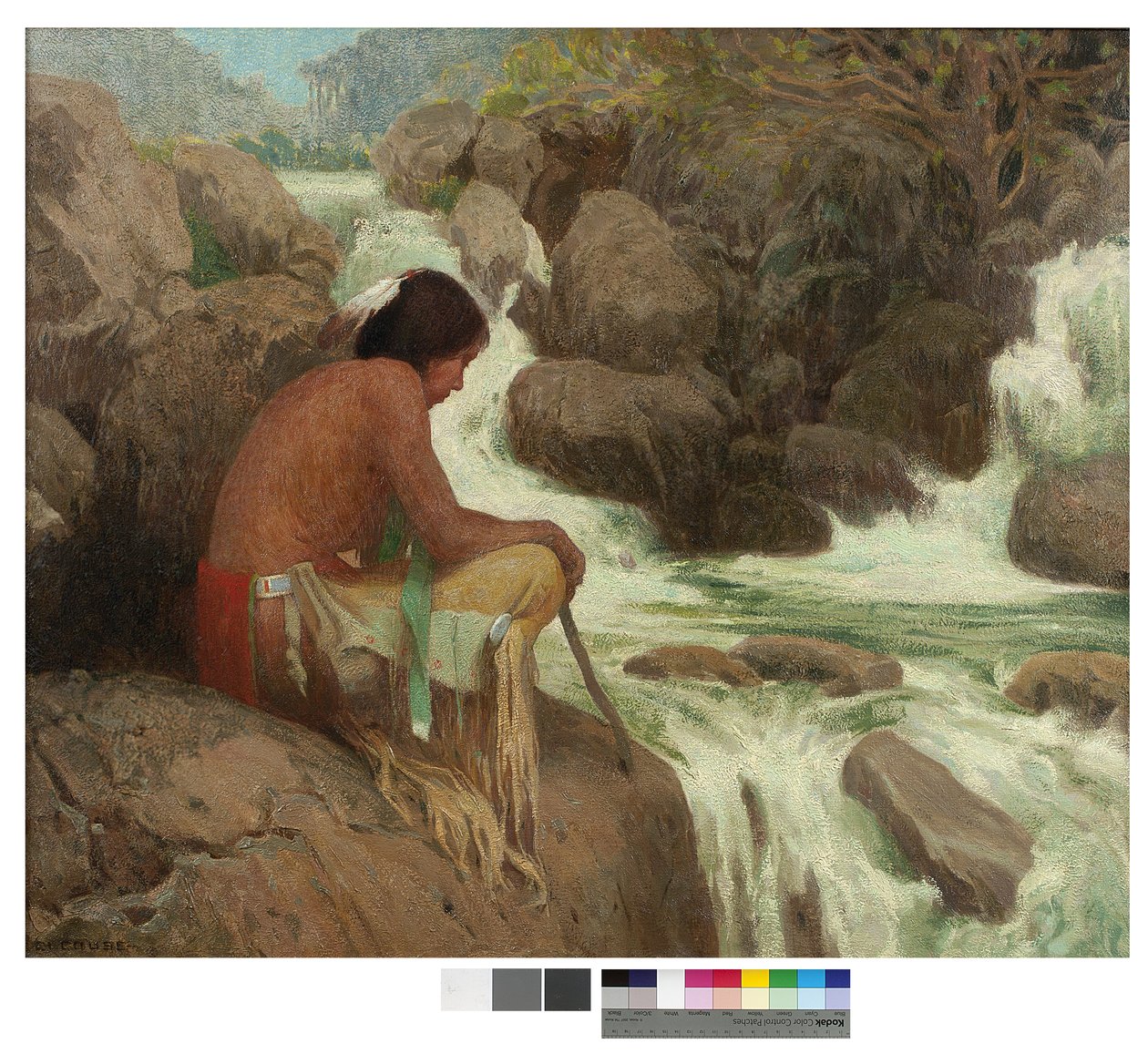 Chutes de Hondo, 1907 - Eanger Irving Couse