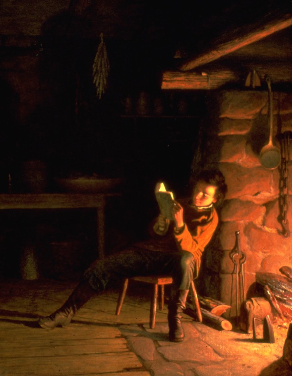 Enfance de Lincoln - Eastman Johnson