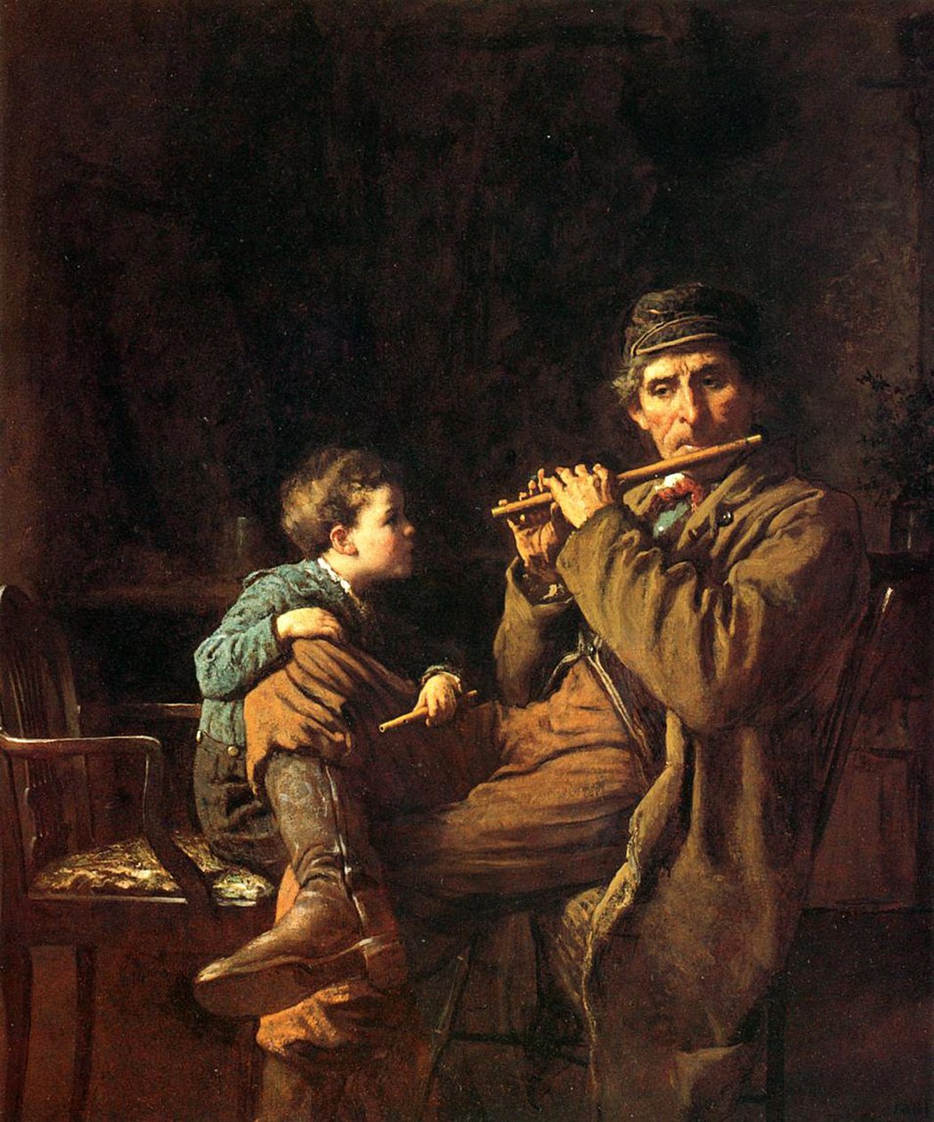 Les Fifres, 1881 - Eastman Johnson