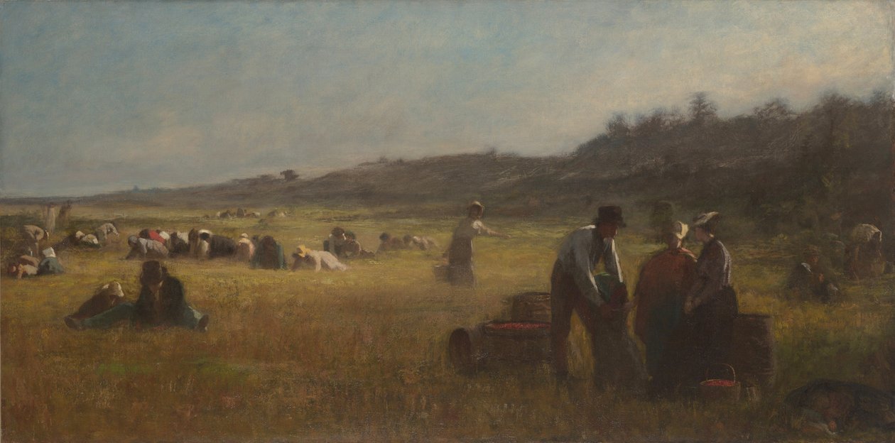 Cueilleurs de canneberges - Eastman Johnson