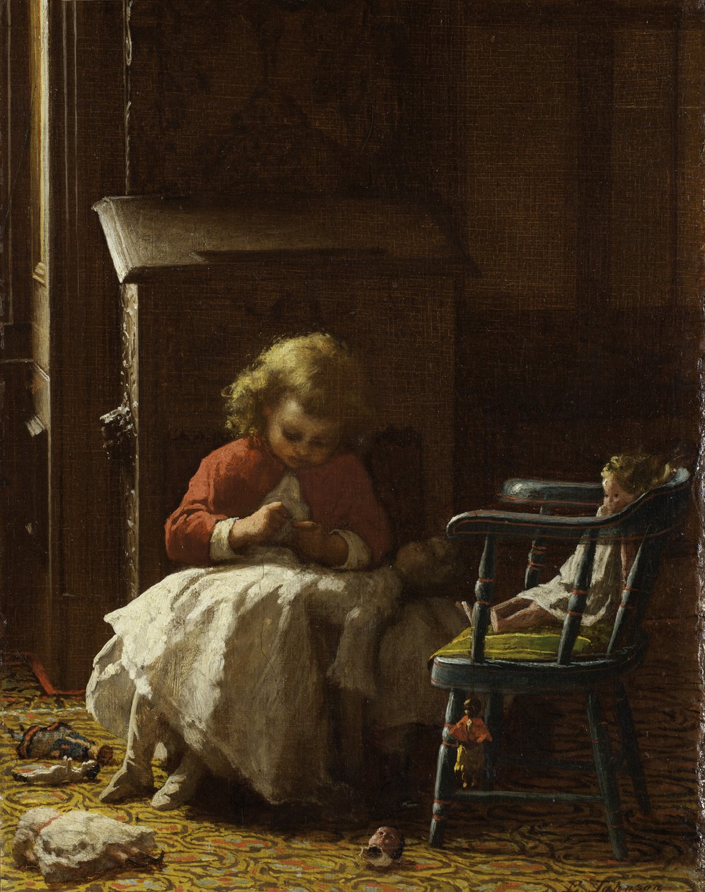 Soucis familiaux - Eastman Johnson