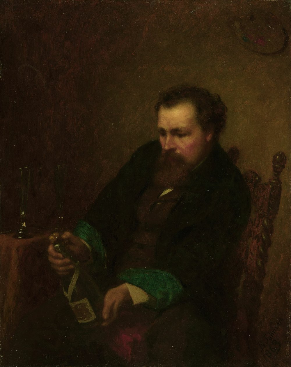 Autoportrait - Eastman Johnson