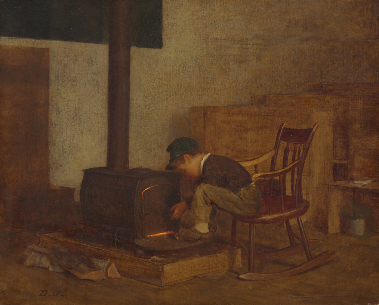 Le jeune érudit - Eastman Johnson