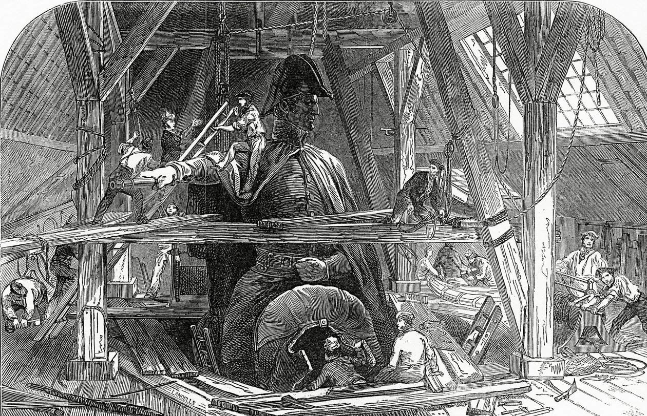 Fonderie de M. Wyatt, publiée dans The Illustrated London News, 11 juillet 1846 - Ebenezer Landells