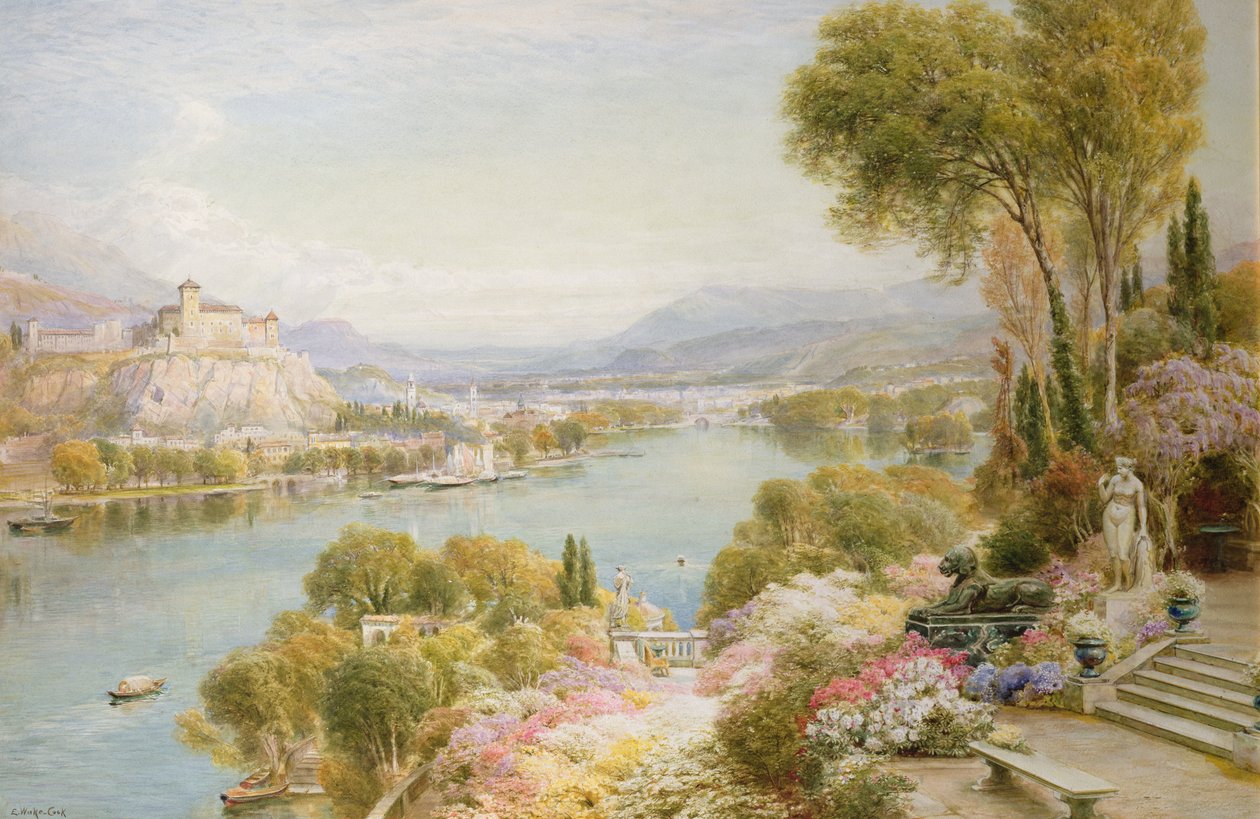 Lac Majeur - Ebenezer Wake Cook