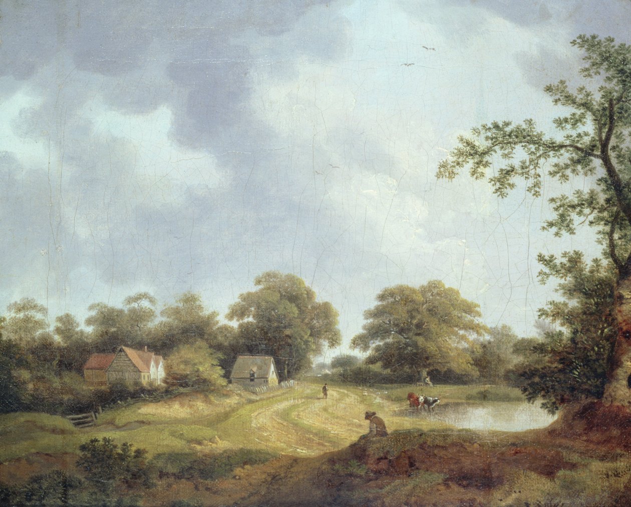 Paysage du Suffolk - Ebenezer Tull