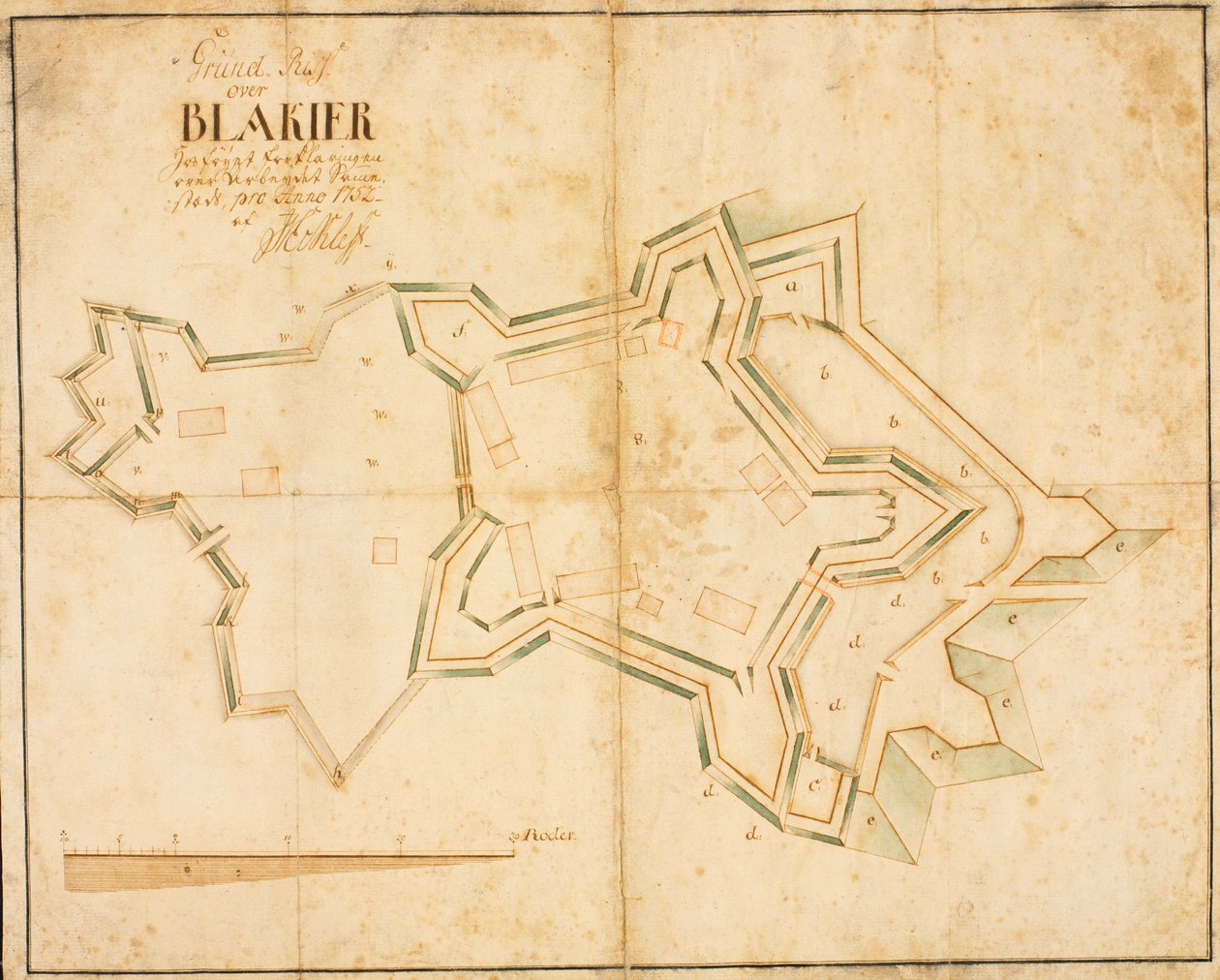 Plan de Blakier - Eckleff