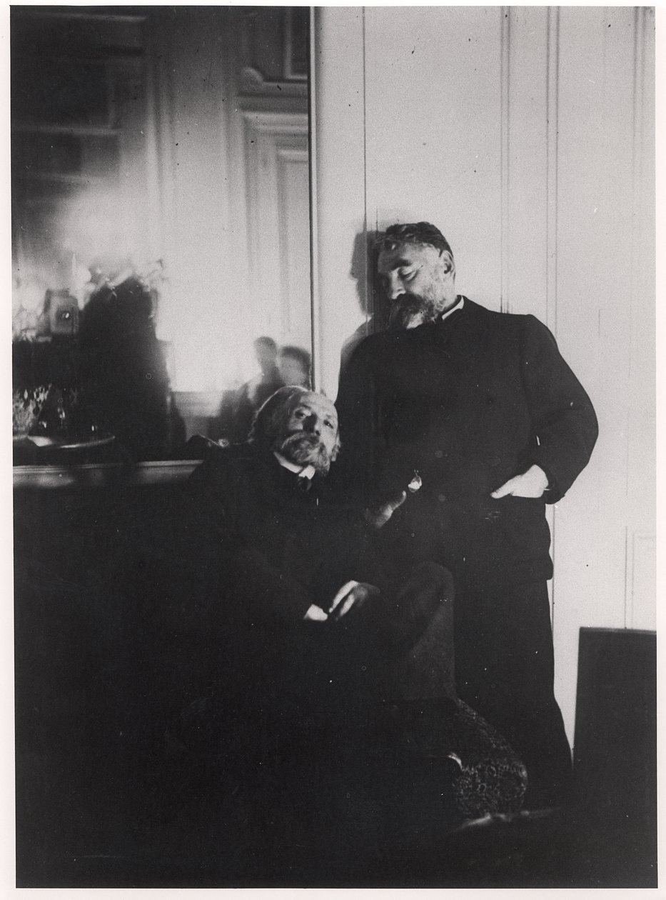 Auguste Renoir et Stéphane Mallarmé - Edgar Degas