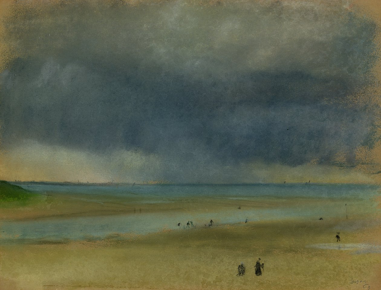 Au bord de la mer, 1869 - Edgar Degas