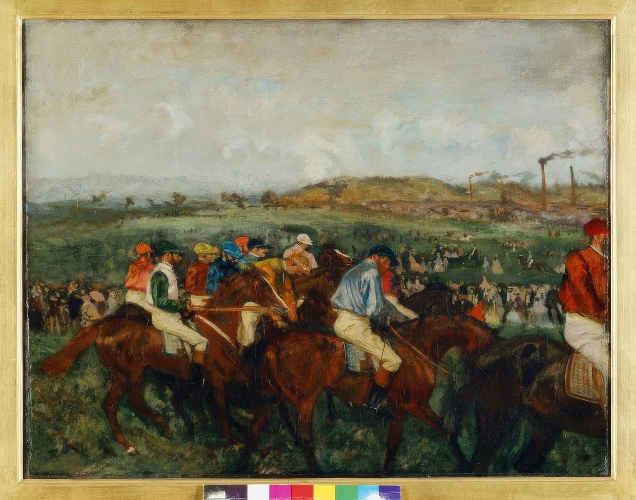 Course de gentlemen. Avant le départ - Edgar Degas