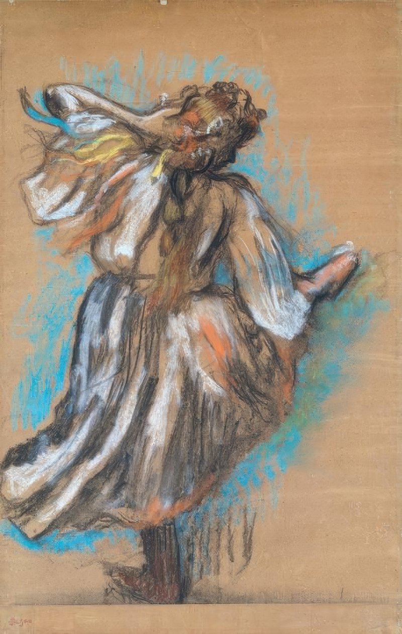 Danseuse russe - Edgar Degas