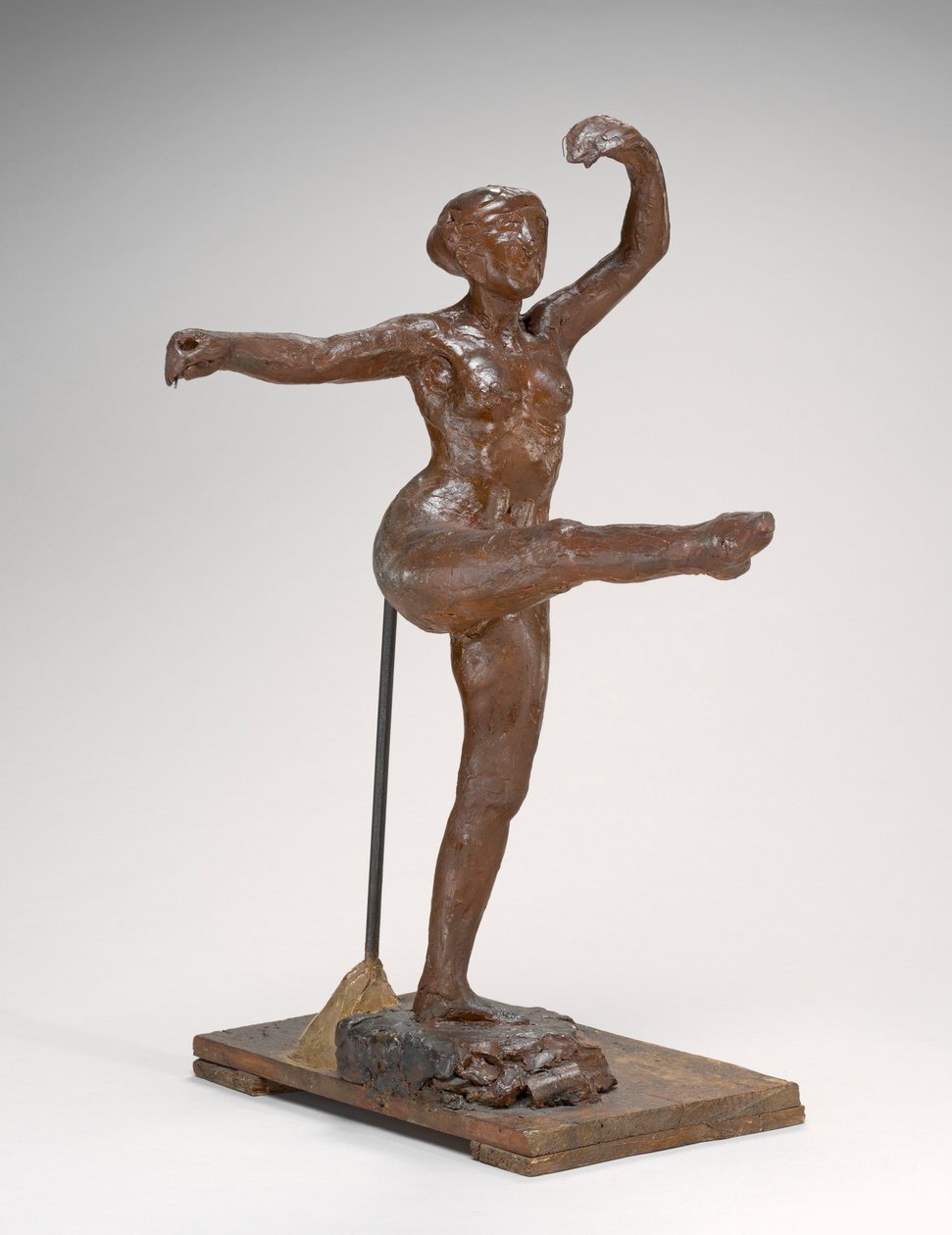 Quatrième position devant, sur la jambe gauche - Edgar Degas